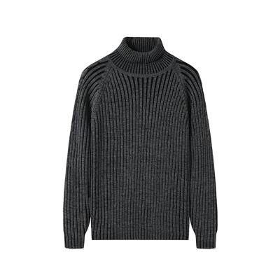 Dynion Slim Fit Turtleneck Sweater
